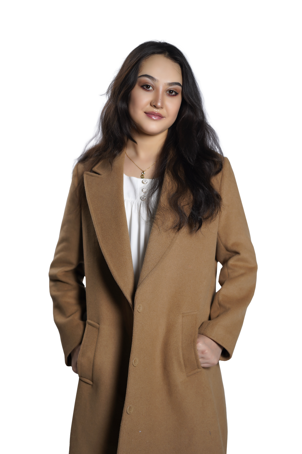 Camel Classic Long Women's Coat
